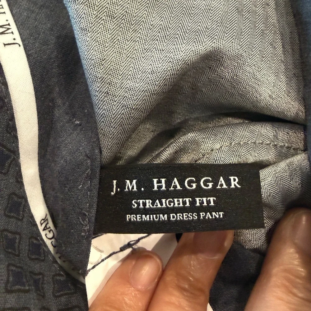 Haggar Men's Dress Pants — Light Beige 40x32 NWT